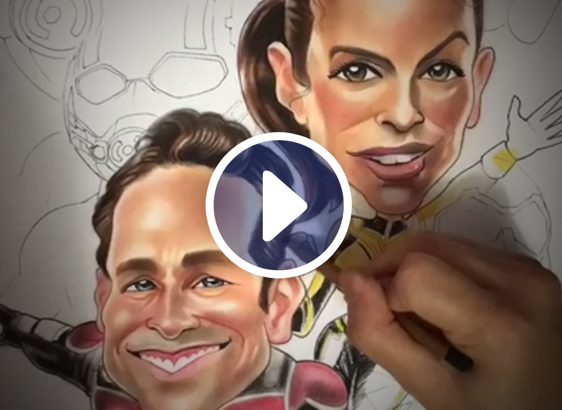 Live Party Caricature